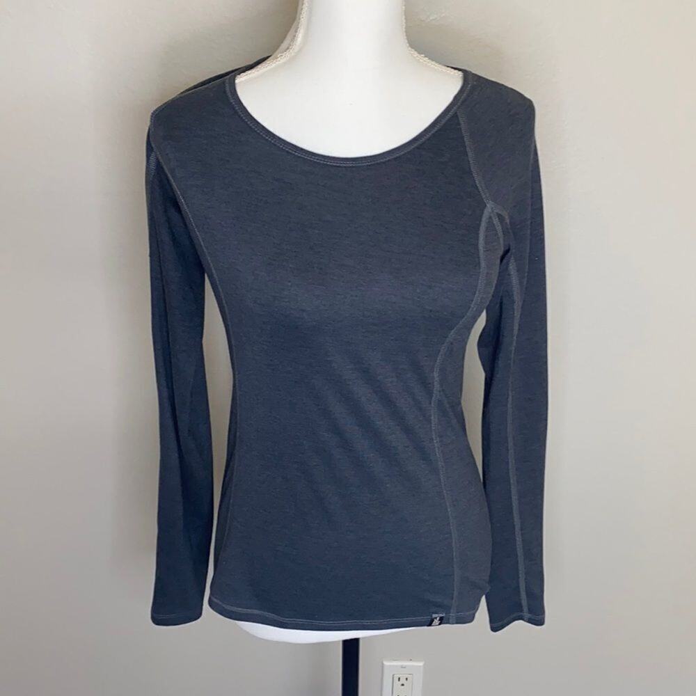 The North Face Long Sleeve T shirt XS Dark Gray